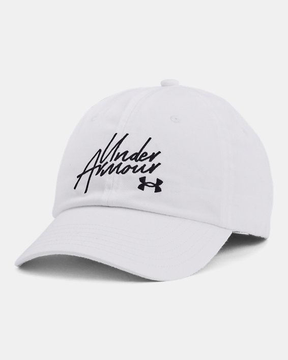 Women's UA Favorite Hat in White image number 0